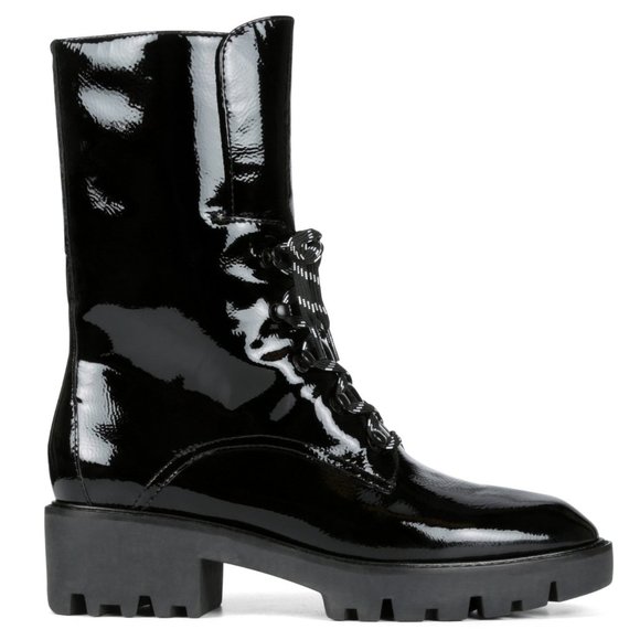 Donald J. Pliner Shoes - New Donald Pliner Elyas Combat Boot Black Size 6M
